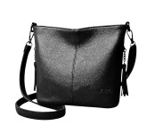Женская кожаная сумка 0550 BLACK