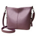 Женская кожаная сумка 0550 PURPLE