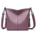 Женская кожаная сумка 0550 PURPLE