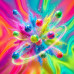 Попрыгунчик «Монстрик» каучуковый мяч 10 штук Микс