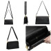 Женская кожаная сумка 1054 BLACK
