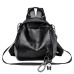 Женский кожаный рюкзак 1101 BLACK