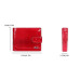 Женский кожаный кошелек 1112 RED