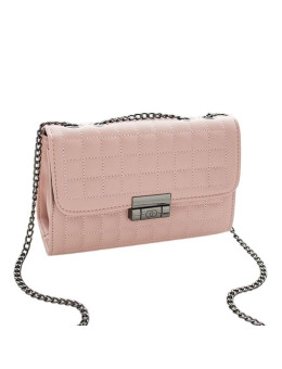 Женская кожаная сумка 1321 PINK