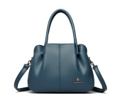 Женская кожаная сумка 1525 BLUE