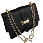 Женская кожаная сумка 1575 BLACK