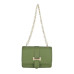 Женская кожаная сумка 1575 GREEN