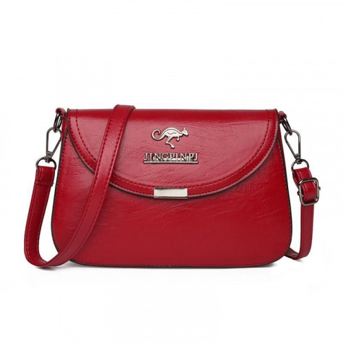 Женская кожаная сумка 192-1 RED