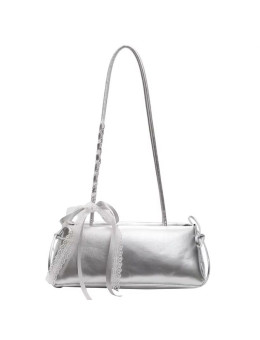Женская кожаная сумка 2028 SILVER