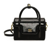 Женская кожаная сумка 27612 BLACK