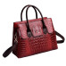 Женская кожаная сумка 3049 RED