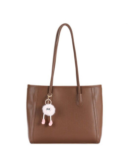 Женская кожаная сумка 3445 BROWN