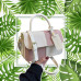 Женская кожаная сумка 3697 IVORY PINK