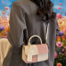 Женская кожаная сумка 3697 IVORY PINK