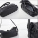 Женская кожаная сумка 573 BLACK