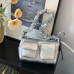 Женская кожаная сумка 5870 SILVER