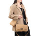 Женская кожаная сумка 6026 BEIGE