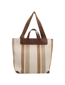 Женская текстильная сумка 6042 BEIGE