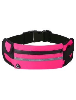 Поясная текстильная сумка 6162 PINK