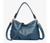 Женская кожаная сумка 6207 BLUE