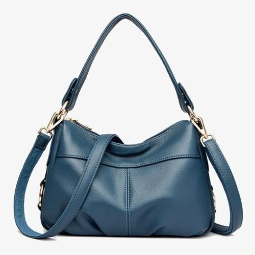 Женская кожаная сумка 6207 BLUE