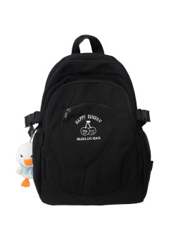 Женский текстильный рюкзак 657 BLACK