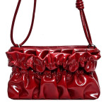 Женская кожаная сумка 6638 RED
