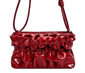 Женская кожаная сумка 6638 RED