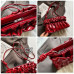 Женская кожаная сумка 6638 RED