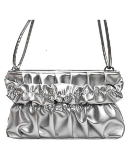Женская кожаная сумка 6638 SILVER