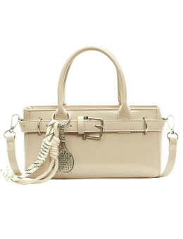 Женская кожаная сумка 679 IVORY