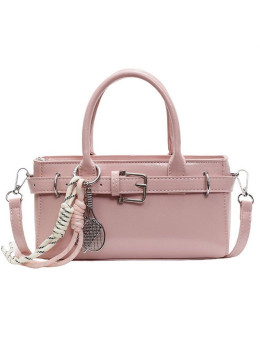 Женская кожаная сумка 679 PINK