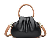 Женская кожаная сумка 76295 BLACK