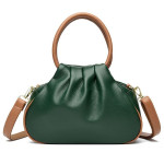 Женская кожаная сумка 76295 GREEN