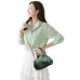 Женская кожаная сумка 76295 GREEN