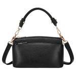 Женская кожаная сумка 7788 BLACK