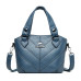Женская кожаная сумка 8528 BLUE