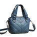 Женская кожаная сумка 8528 BLUE
