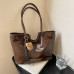 Женская кожаная сумка 8575 BROWN