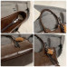 Женская кожаная сумка 8575 BROWN