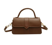 Женская кожаная сумка 8578 BROWN