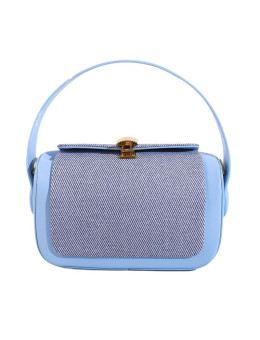 Женская кожаная сумка 8609 BLUE