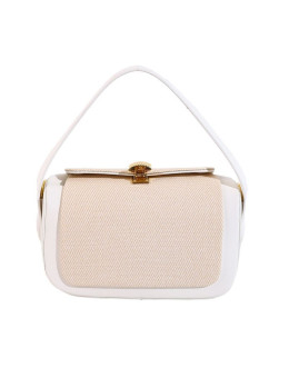 Женская кожаная сумка 8609 WHITE
