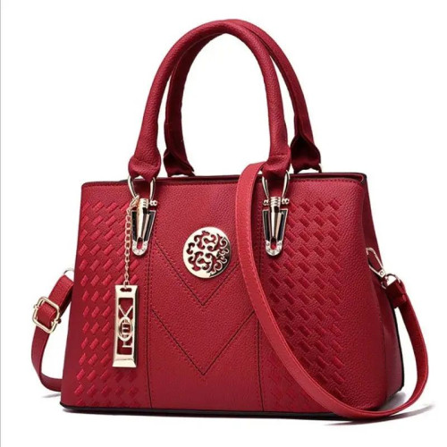 Женская кожаная сумка 8801-81 RED