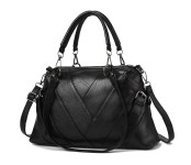 Женская кожаная сумка 8806-86 BLACK