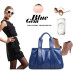 Женская кожаная сумка 8809-9 BLUE