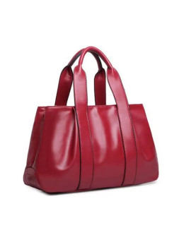 Женская кожаная сумка 8809-9 RED