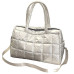 Женская стёганая сумка подушка 8810-11 WHITE