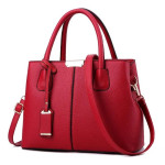 Женская кожаная сумка 8816-1 RED