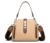Женская кожаная сумка 8818 BEIGE